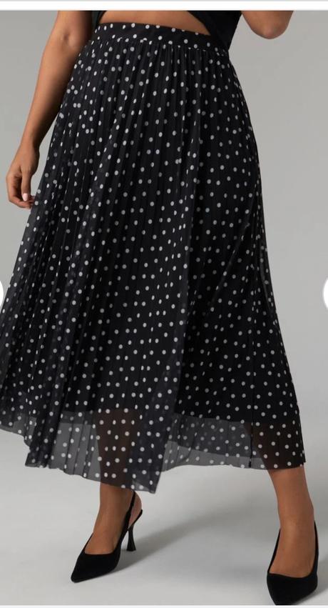 Bodkovana sukňa, xl