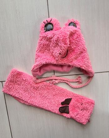 Teplá čiapka a šal, 86