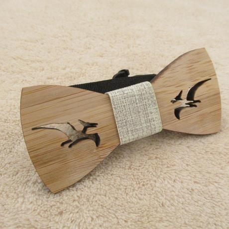 Drevený detský motýlik dinosaurus - viac druhov, 