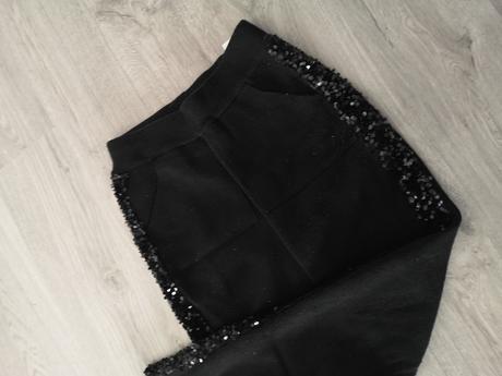 Teplakove nohavice s flitrami, mohito,xs