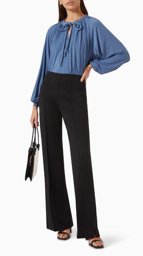 Day birger et mikkelsen modrá blúzka, s