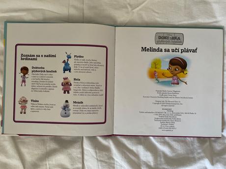 Knižka melinda sa uči plavat, 