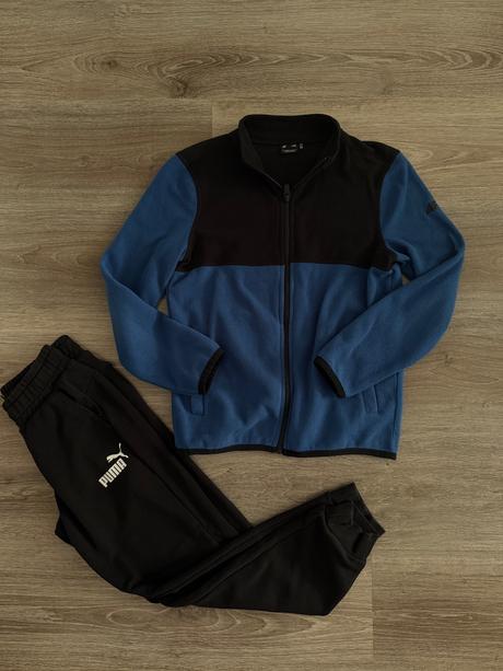 Balik oblecenia 140 ( mirau, h&m,4f,puma,armani), 122–134