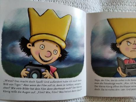 Der kleine könig der fotoapparat,