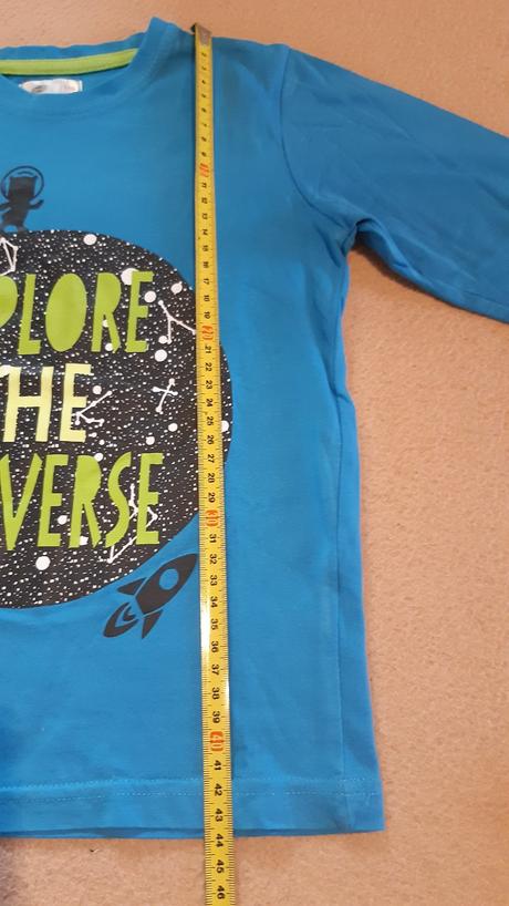 3x tričko dlhý rukáv velk. 110, 110