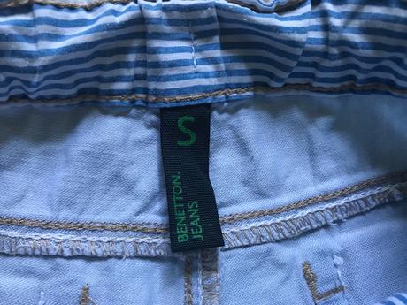 Šortky hviezdička 6-7 rokov, benetton,122