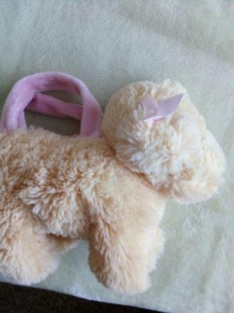 Plyšová kabelka psik,