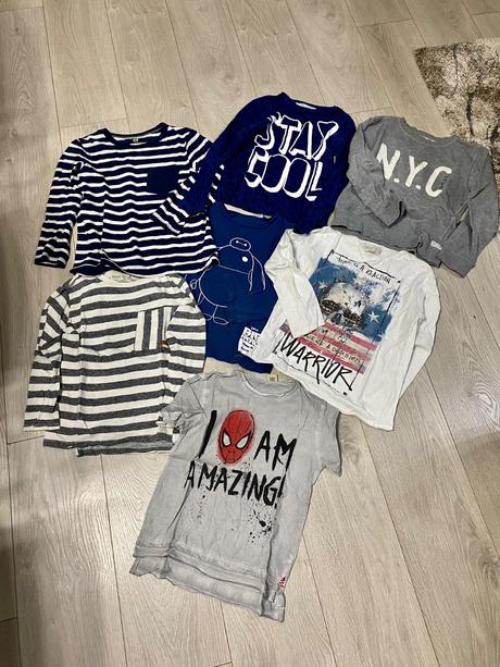 Zara + h&m natelniky 110-122, 104–116