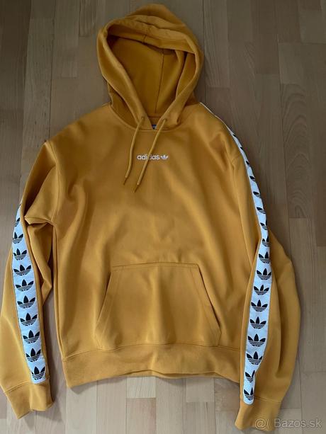 Adidas mikina xs oranžová/horčicová, adidas,xs