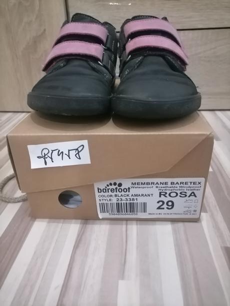 Ef barefoot celoročné topánky, 29