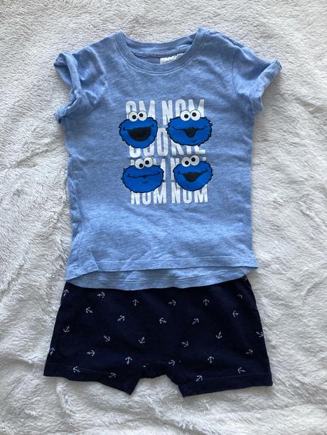 Sesame street tričko v.92, h&m,92