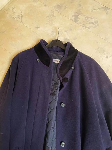 Luxusný dlhý vlnený kašmírový kabát, xl