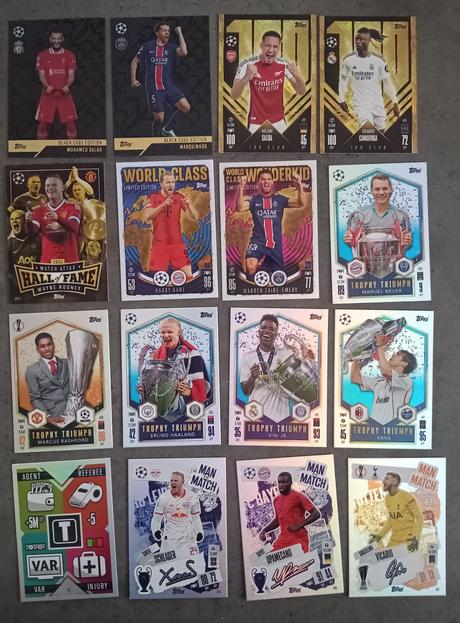 Kartičky match atax, 