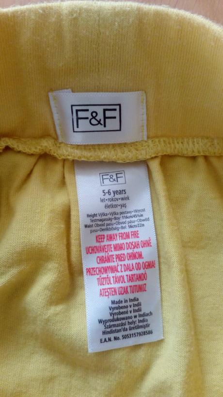 Dievčenská letná sukňa, f&f,116
