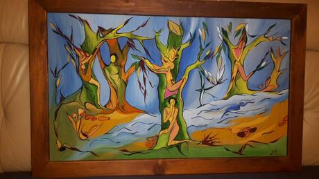 Farebny nastenny obraz 100x64,