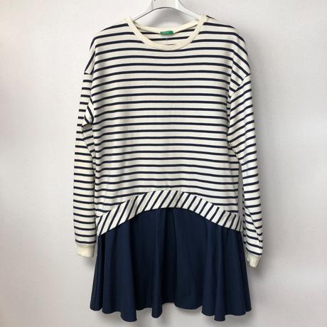 Šaty mikinové dievčenské benetton č.146, 10-11y, benetton,146