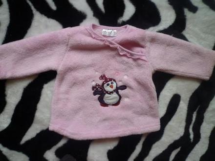 Velmy teplucká mikinka,ako nova, kik,68