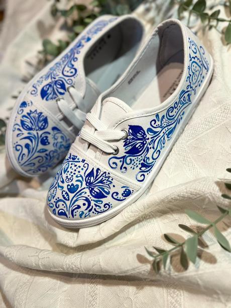 Ručne maľované tenisky, 36 - 42