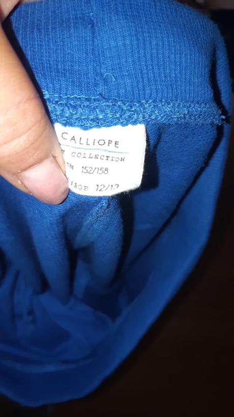Tepláky tenšie 3x oblečené, calliope,152