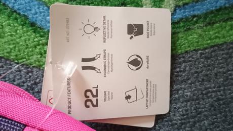 Ružový batoh puma,