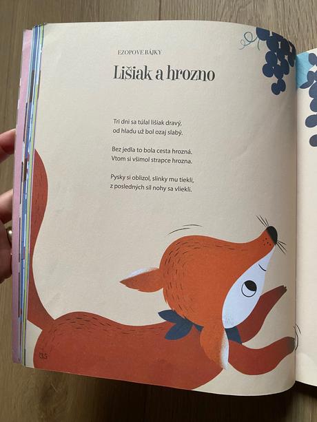 Moja prvá zbierka,  ezopove bájky, 