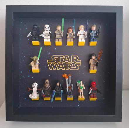 Lego star wars (rám s postavičkami),