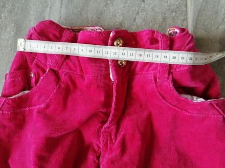 Zateplené ružové nohavice v152, 152