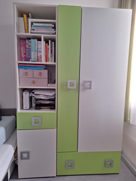 Skrine a komoda do detskej izby, 