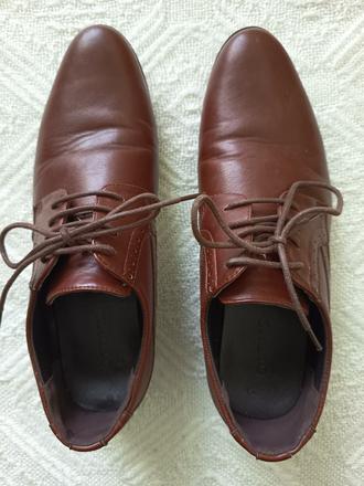 Pánske kožené topánky, 43