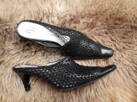 Kožené elegantné šlapky peter keiser 39/40, 40