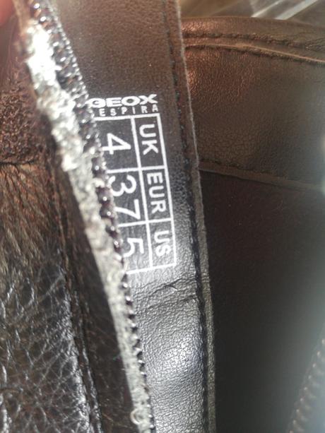 Kožené čižmy geox, geox,37