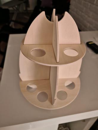 Stojan na malovanie velkonocneych vajicok, 