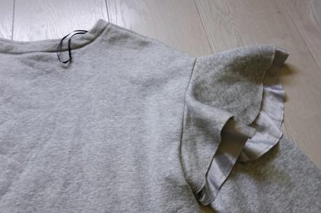 Dlhá mikina/šaty h&m, h&m,s