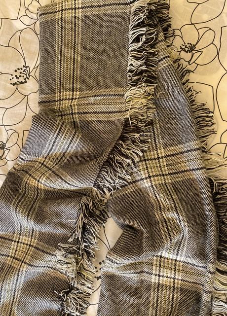 Elegantný mäkký káro šál - uni, 