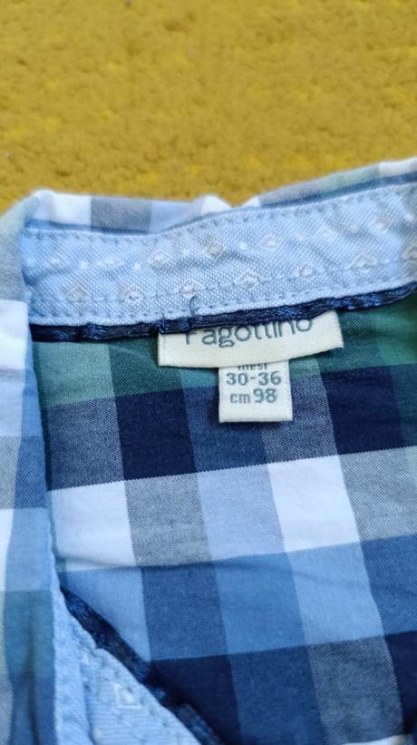 Kockovaná košeľa (veľkosť 98), h&m,98