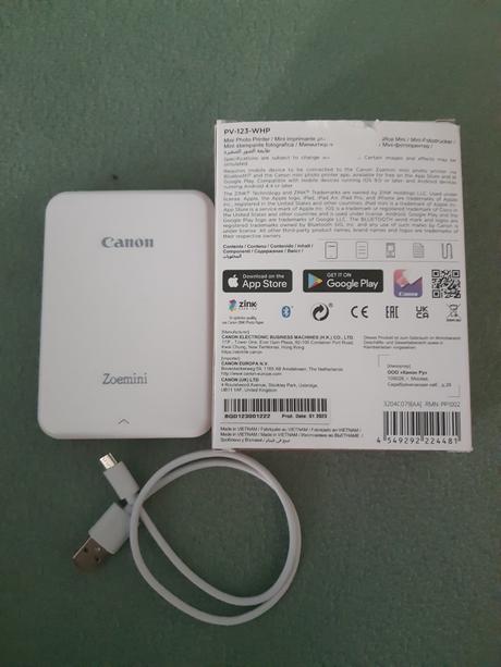 Tlačiareň canon mini, canon