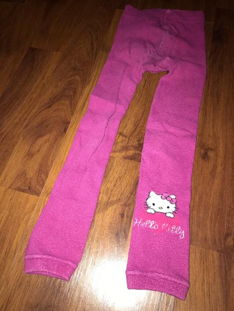 Hello kitty -  dlhé tričko/šaty s pančuchami, 92