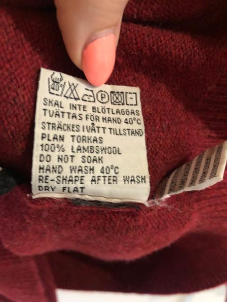 Vlnený sveter m/l, m