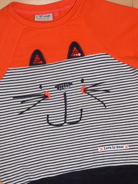 Mačičková mikina, next,116