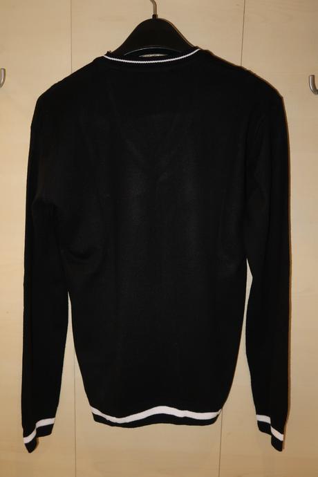 Pánsky tenší sveter lacoste čierny s, lacoste,s