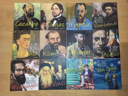 Great artists - 12 knih, 