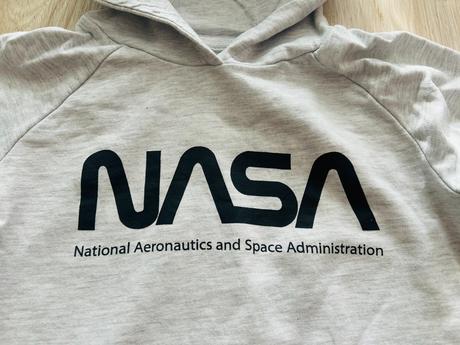 Štýlová bavlnená mikina nasa značky sinsay, sinsay,134