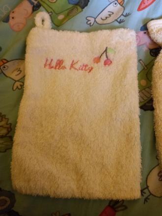 Rukavička na umývanie - hellou kitty, 