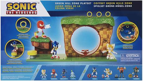 Ježko sonic a green hill zone set,