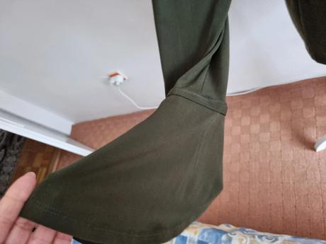 Olivový elastický top/blúzka michael kors 40, michael kors,40