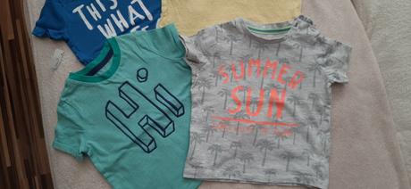 Krasne tričká 4 ks, f&f,80