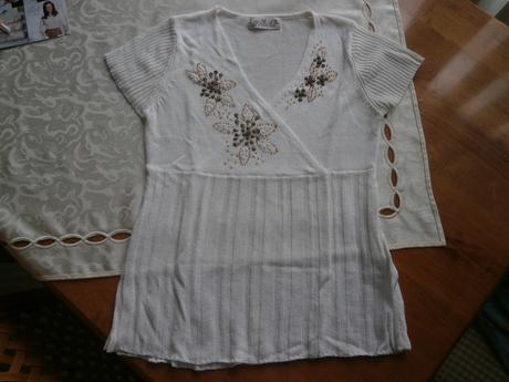 Sveter s krátkym rukávom, 40