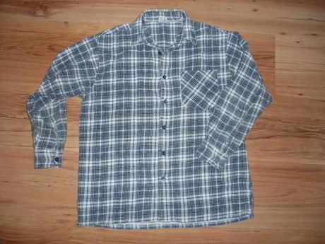 Bavlnené flanelová košela, 152