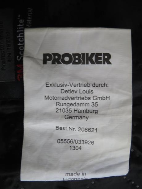 Probiker - moto nohavice, xs