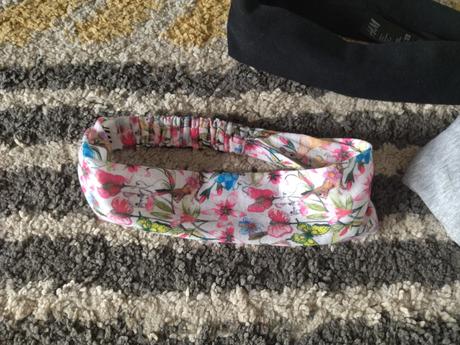 Látkové čelenky 116/128, h&m